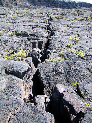 Foto Erstarrte Lava - 