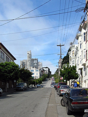 Straßen von San Francisco Foto 