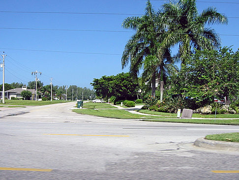 Straßenrand auf Marco Island Foto 