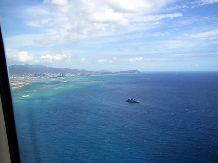 Flug Hawaii - Oahou Foto 