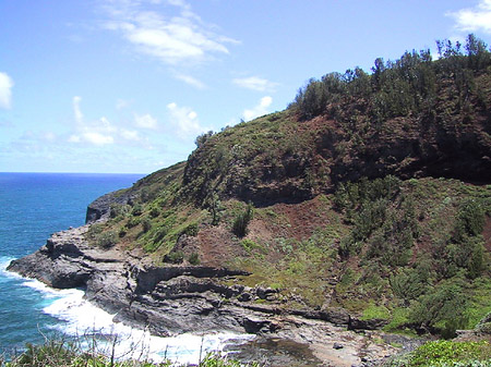 Küste von Kauai Foto 