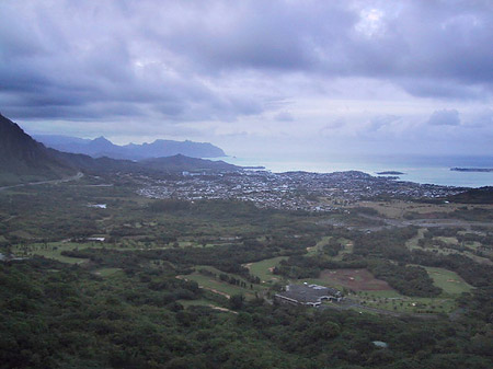 Blick über Oahou Fotos