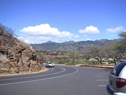 Straßen auf Oahou Foto 