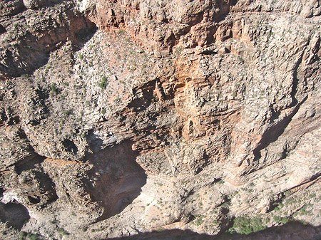 Per Hubschrauber im Grand Canyon