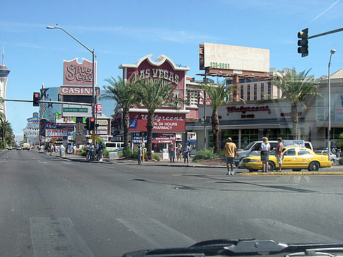 Las Vegas aus dem Auto Fotos