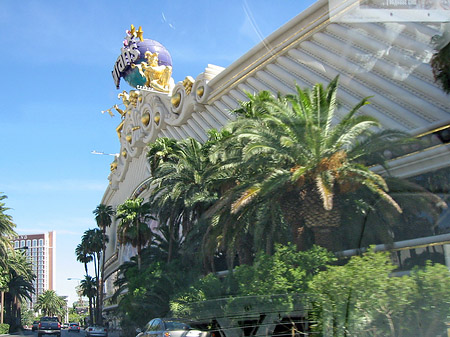 Las Vegas aus dem Auto Fotos