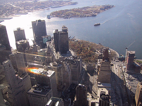 Blick über New York